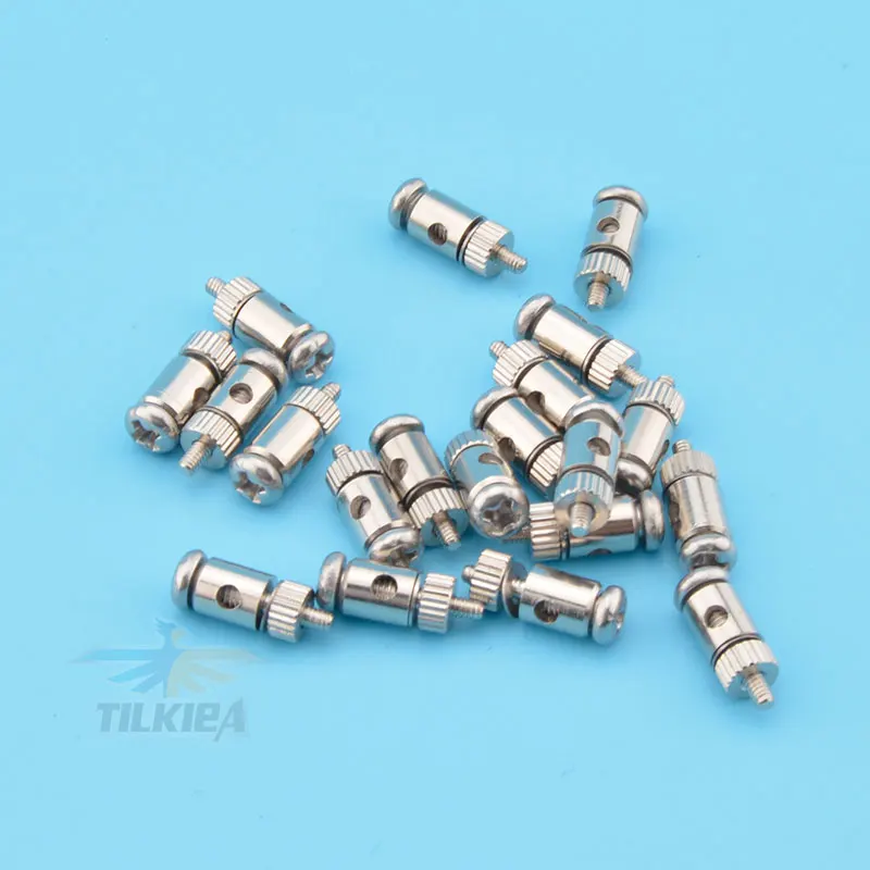 10/100 шт. Высокое качество RC Air Plane Push Rod ограничители тяг серворазъемы D2.0mm Тяговый