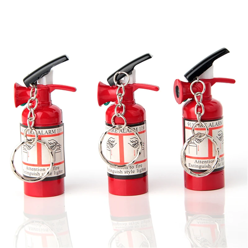

New style Cigarette Accessories Butane gas lighters 2018 New Fire extinguisher shape lights lighter (XIAOMIEHUOQI)