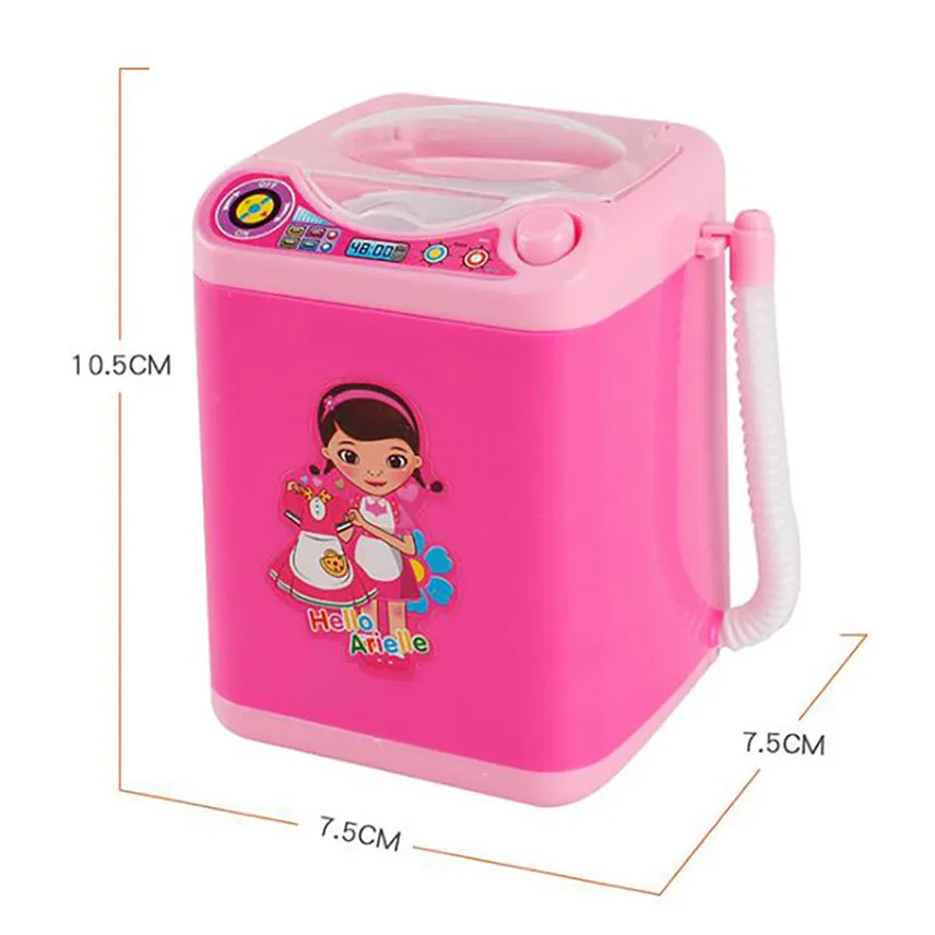 Мини набор косметики щетка устройство для чистки автоматическая стиральная машина мини-игрушка девушка модели домашние игрушки подарок Y