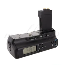 Meike mk550d tela lcd câmera de aperto da bateria multi-potência para canon eos 550d 600d 650d 700d rebel t2i 3i 4i 5i