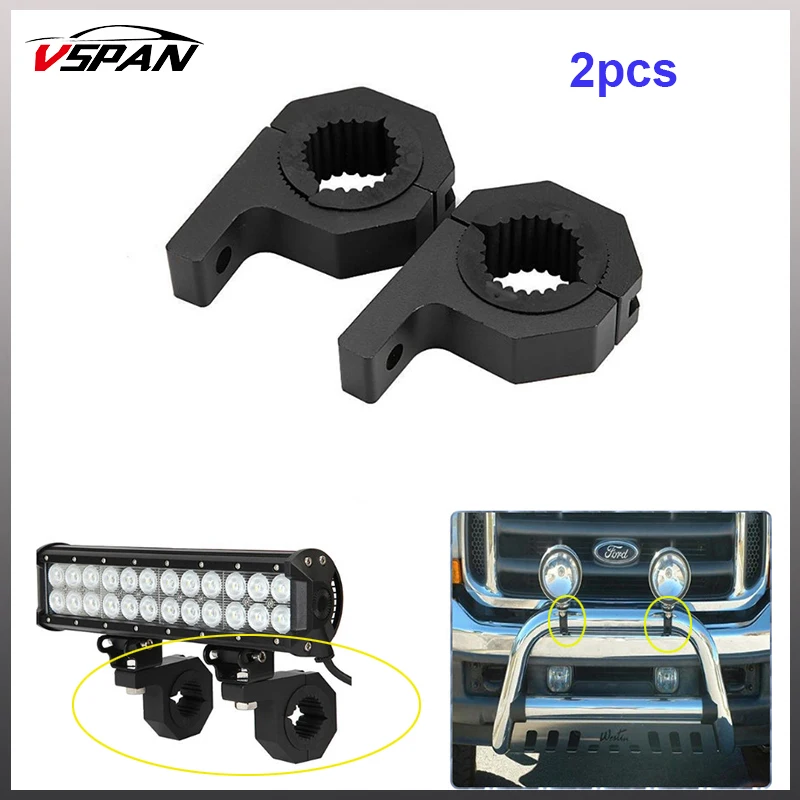 2pcs Aluminum Roll Cage Mount Bracket LED Bar Tube Clamps Mounting Brackets Holder For offroad Car Motorcycle 4wd | Автомобили и