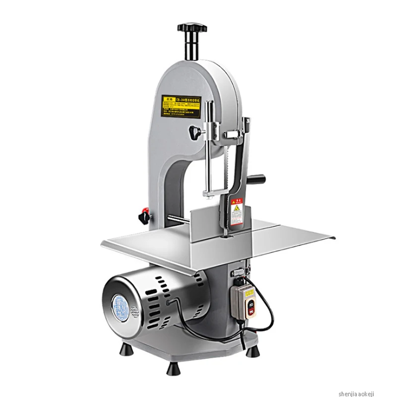 

110V/220V Commercial desktop saw bone cutting ribs meat slicer electric bone cutting machine frozen fish/Bones meat cutter 1.5kw