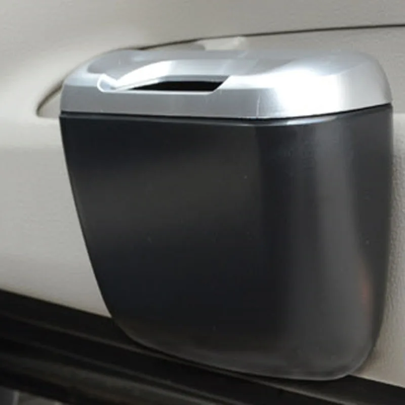 

Vehicle trainable garbage cans door side garbage cans for in-car garbage cans