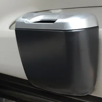 

Vehicle trainable garbage cans door side garbage cans for in-car garbage cans
