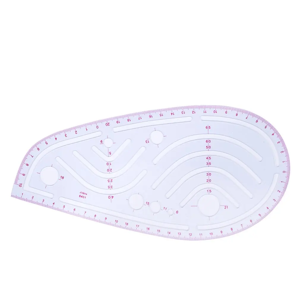 

Sleeve 6401 peach clothing patchwork cutting rule universal sewing ruler