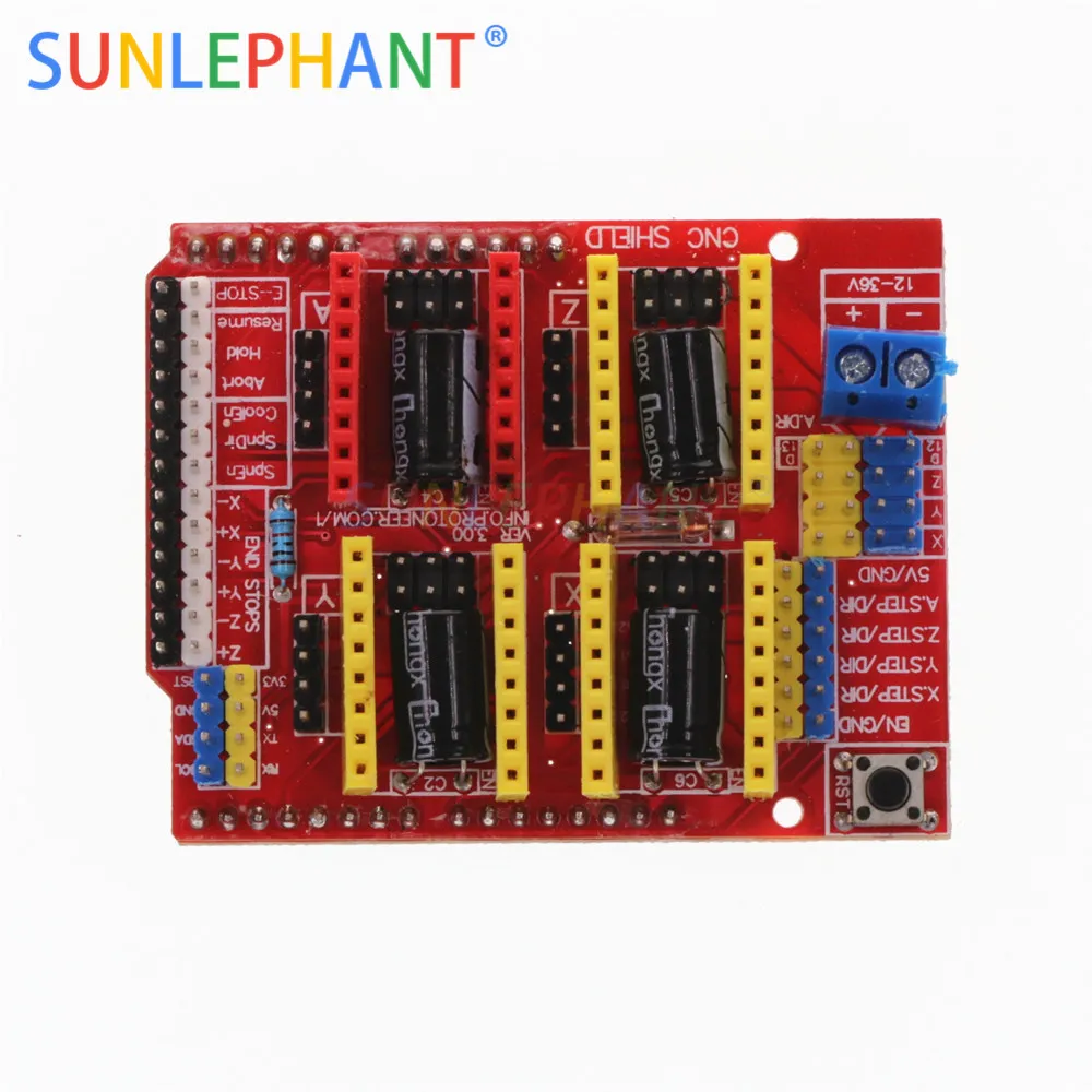 A4988 سائق CNC درع لوح تمديد V3 حفارة درع 3D طابعة CNC ل arduno CNC درع V3 A4988 سائق CNC درع لوح تمديد V3 حفارة درع 3D طابعة CNC ل arduno CNC درع V3
