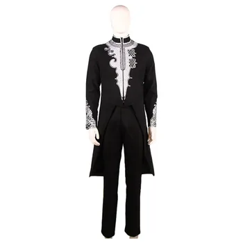 

Black Panther Costume T'Challa Dinner Adult Men Suit Halloween Evening Suit Cosplay Costumes