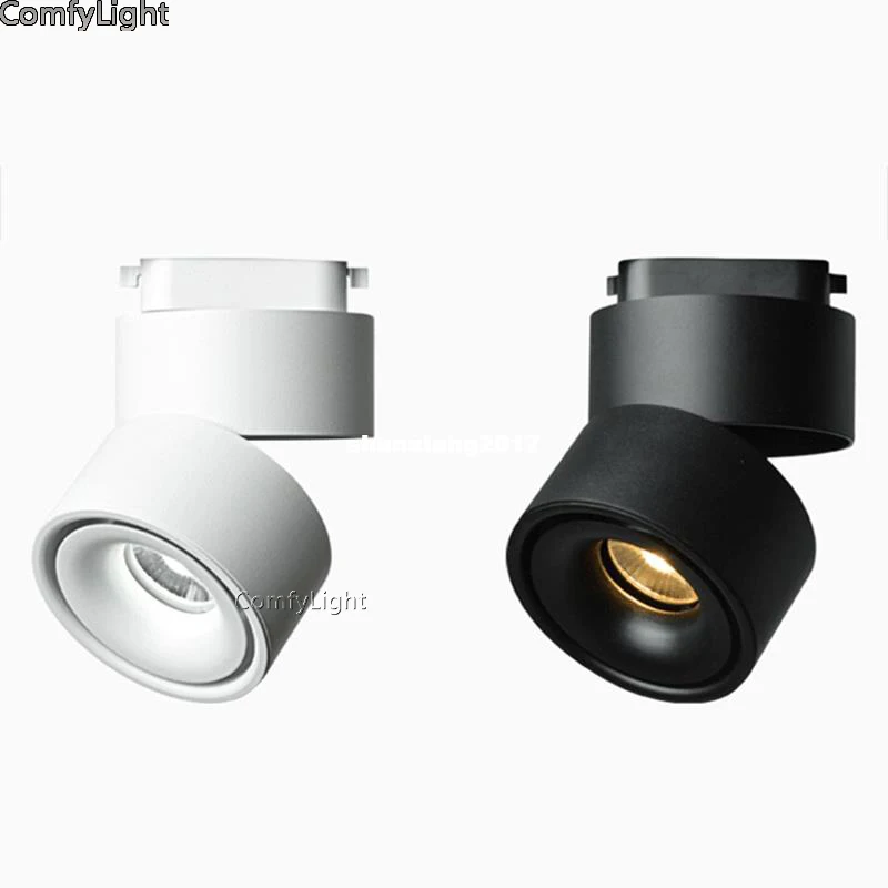 Ceiling 5w/7w/10w/12w Led Track Light Rail Track Lighting Spot Rail