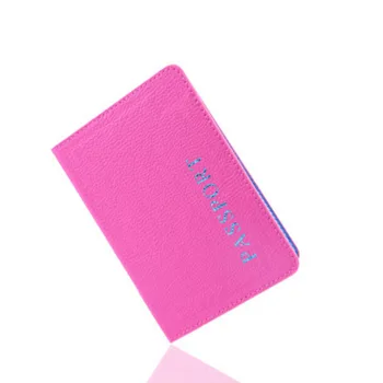 

Large Capacity Passport ID Bank Card Holder PU Cover Desk Card Notes For Office School Accessories Stationery Drop Shipping