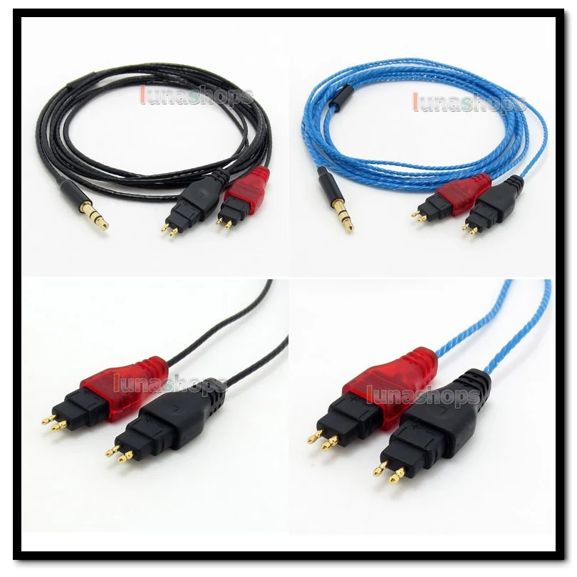 Супер мягкий кабель OFC для наушников Sennheiser HD25 HD265 HD535 HD222 HD224 HD230 HD250 Lin LN004754 |