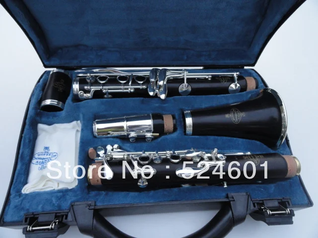 et Crampon & Cie A PARIS 1986 E13 Bb Clarinet Ebony Wood Tube 17 Key Clarinet With Case Playing Musical Instrument