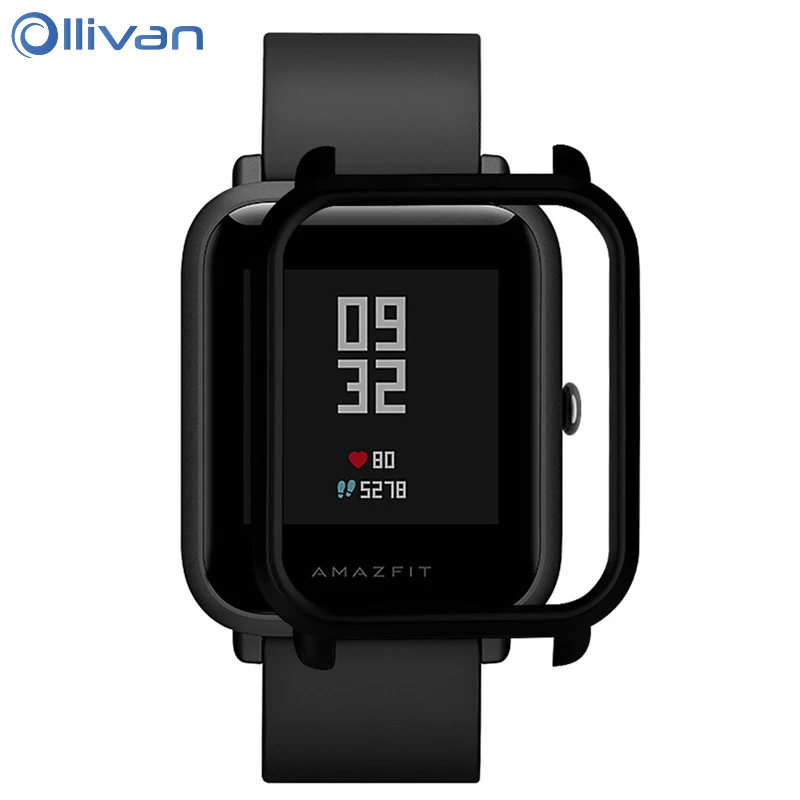 Защитный чехол для Xiaomi Huami Amazfit Bip Youth Smart Watch PC Shell для Amazfit Bip Watch Frame защитный чехол для бизнеса