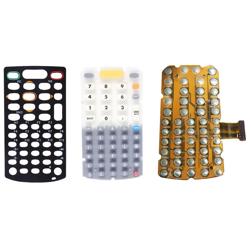 Teclas do Teclado Seletora para Motorola Terminal de Código de Barras de Mão Nova Overlay Chave Symbol Mc3090 Mc3070 Mc3000 48-chave 2 Seletora Para Motorola Symbol MC3090 MC3070 MC3000