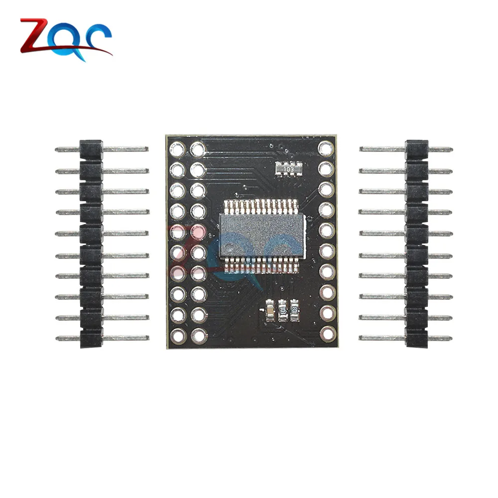 

MCP23017 Serial Interface Module IIC I2C SPI MCP23S17 Bidirectional 16-Bit I/O Expander Pins 10Mhz Serial Interface Module