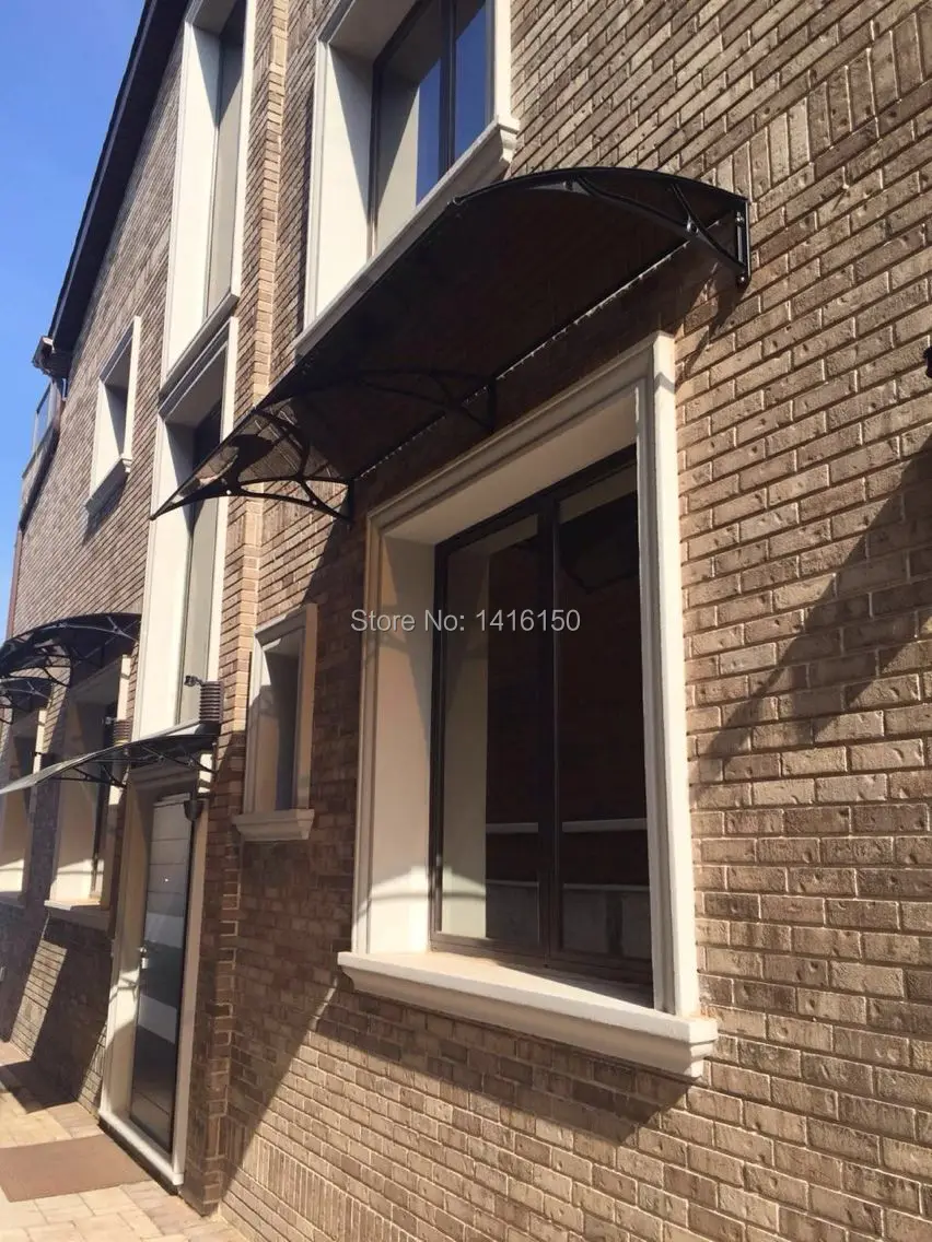 Ds100200 A 100x200cm Deep 100cm Wide 200cm Aluminum Bracket With Pc Sheet Shelter Door Window Awning Shade Awnings Aliexpress