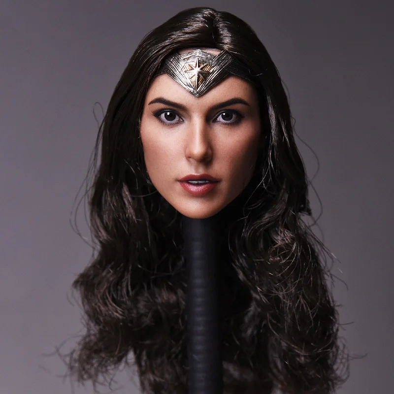 

Estartek 1/6 Dawn of Justice Wonder Woman Gal Gadot Head Sculpt for 12inch Phicen Jodoll Playtoy Collectible Action Figure DIY