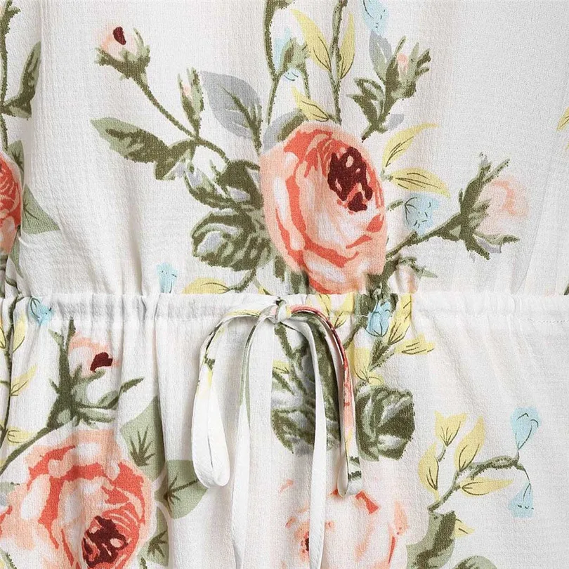  Womens Plus Size Bohemian Floral Casual Playsuits New 2019 Fashion Sexy Cold Shoulder Jumpsuit Bodysuit V-Neck Romper #E11 (33)