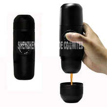Minipresso GR ручная Кофеварка ручное давление портативный эспрессо машинный насос давление эспрессо 70 мл кофемашина