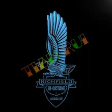 LG098-ричфилд светодиодный неоновый свет знак повесить Знак Домашний Декор ремесла