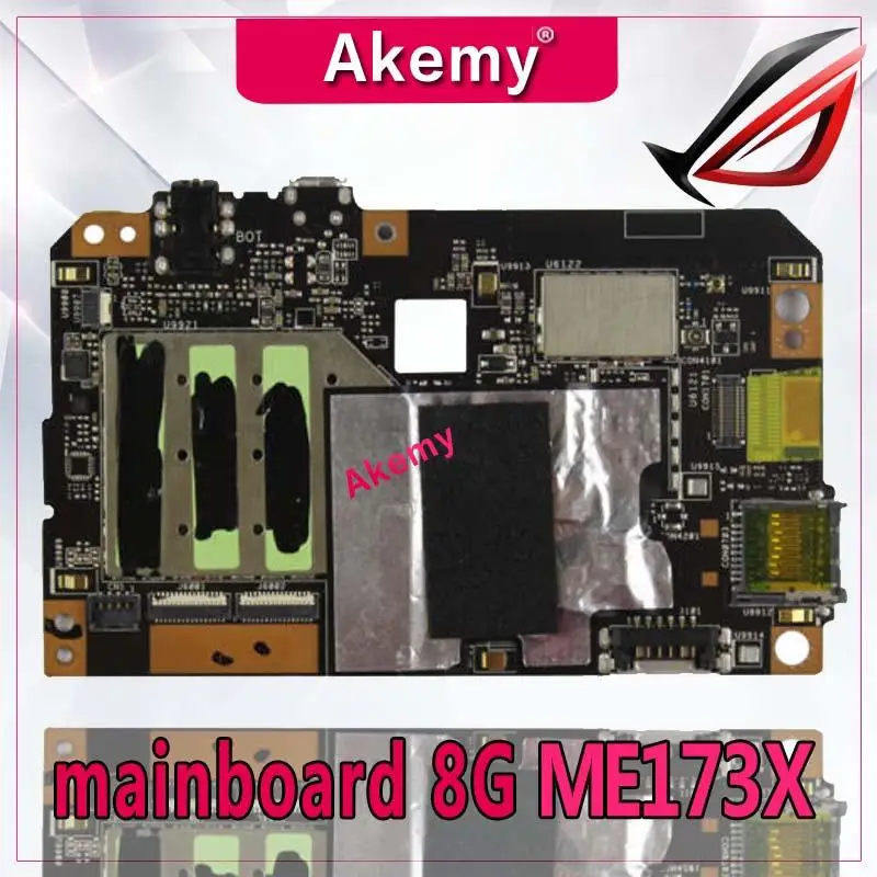 Akemy ME173X материнская плата для планшетного компьютера For Asus ME173 ME17 тестовая