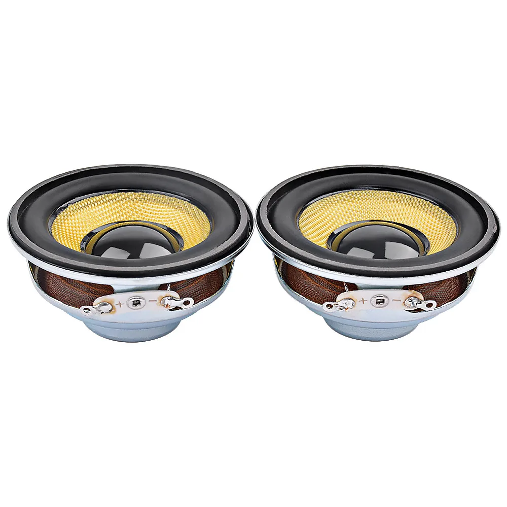 AIYIMA 2Pcs 52mm Mini Audio Portable Speakers 5W Waterproof Glassfiber Full Range Speaker Bluetooth-compatible DIY Home Theater