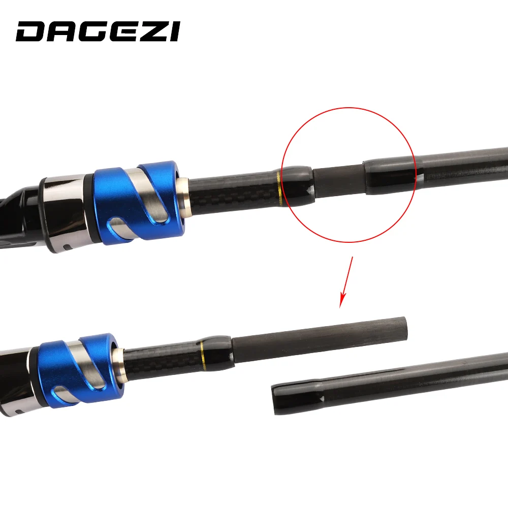 DAGEZI HY удочка для приманки 1 8 м/2 м 4 секции M Power 7 20 г углеродное волокно дорожная