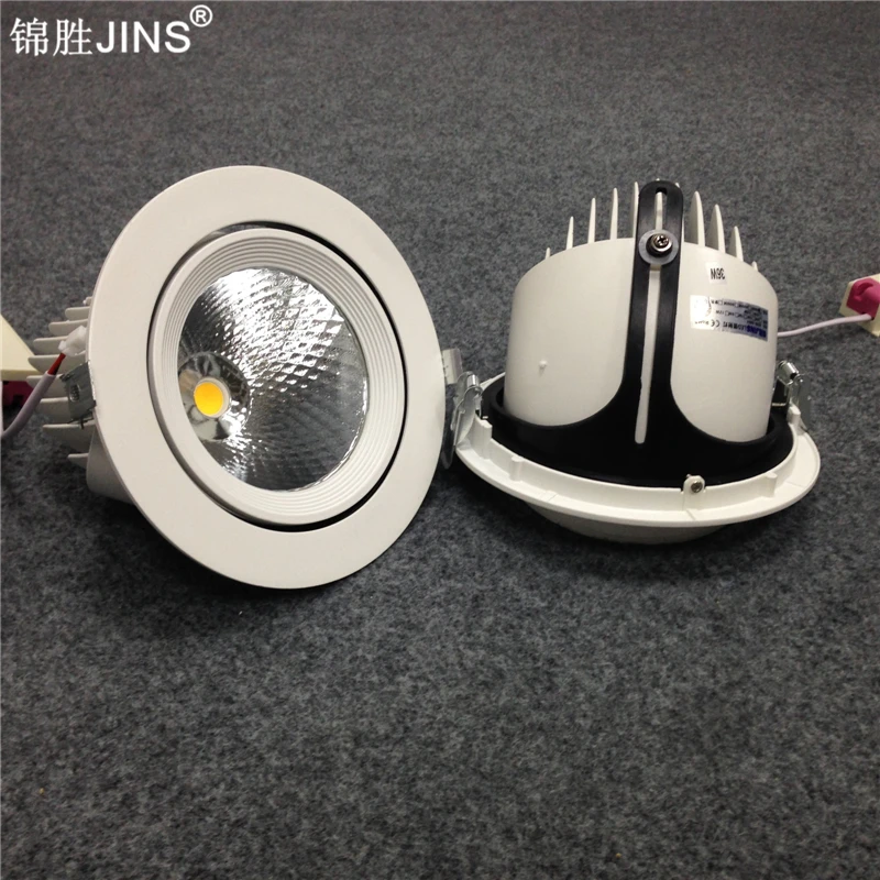 15W dimming lamp ceiling lamp with adjustable angle dimmer super cooling engineering downlight