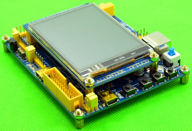 Макетная плата STM32F103 + 2 5 дюймовый сенсорный экран Strong ARM7 STM8 51 AVR MCU|Крышки