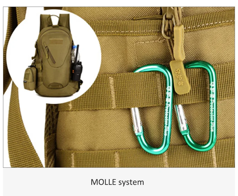 Унисекс Mountain рюкзак нейлон тактический рюкзак для Для мужчин Assault Pack MOLLE армейская сумка мужской открытый Пеший Туризм Отдых на природе