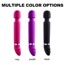 12 vibration frequency dildo vibrator double head vibration Stimulate the clitoris and vagina sex toys for women
