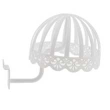 Белая пластиковая стабильная съемная подставка-держатель для парика, полка для хранения колпачка для ребенка, Прорезная пластина для машины, 40 см/45 см/50 см