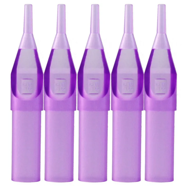 ITATOO 100pcs 3RT Tattoo Supply Sterile Purple Plastic Disposable Tattoo Tips -Round Flat/magnum Diamond Tips 3RT ITATOO 100pcs 3RT Tattoo Supply Sterile Purple Plastic Disposable Tattoo Tips -Round Flat/magnum Diamond Tips 3RT