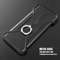 Роскошный Алюминиевый металлический чехол для Oneplus 7 мощный противоударный