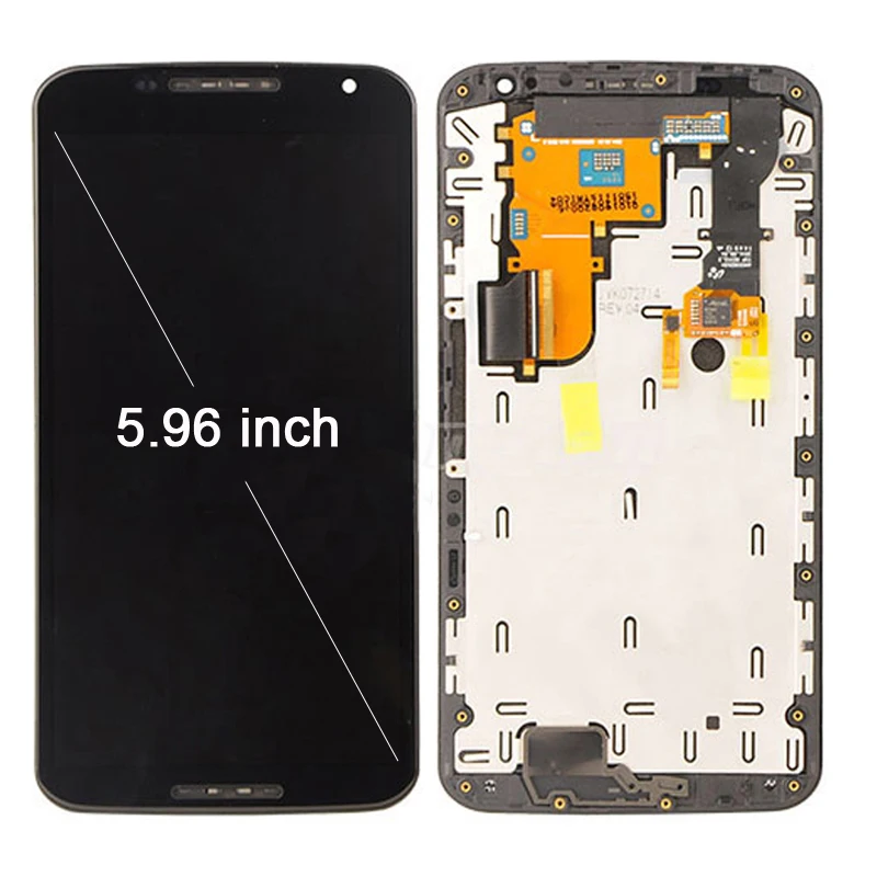 

5.69 inch For Motorola Nexus 6 XT1100 XT1103 LCD Display Screen + Touch Screen Digitizer Assembly with Frame Free Shipping