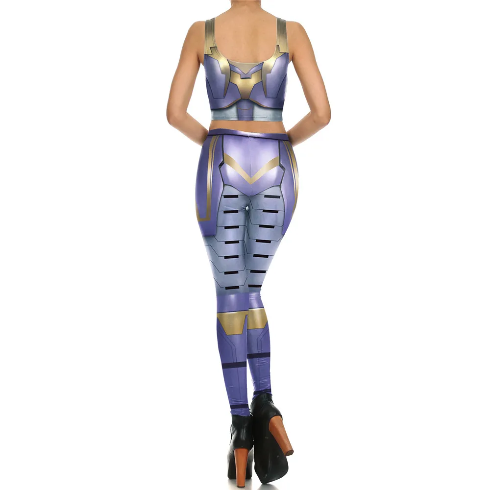 VIP Мода горячая Распродажа женские штаны для бега фитнеса для женщин 3D принт дизайн игры сексуальные женские косплей леггинсы