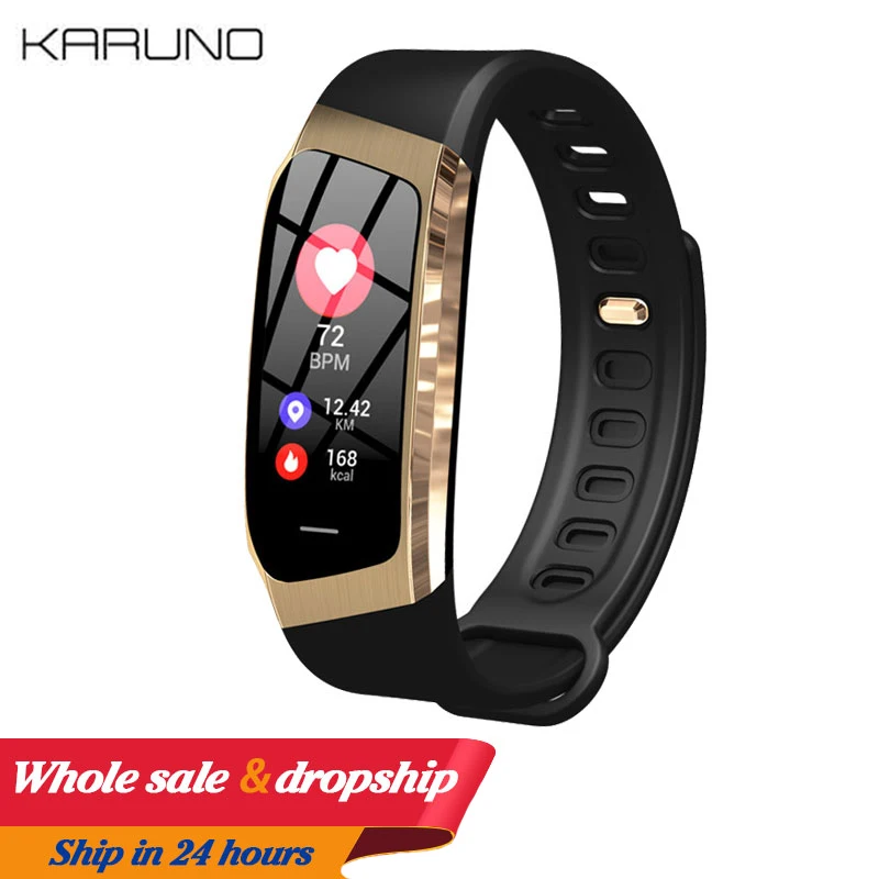 

E18 Smart Watch Color Touch Screen Blood Pressure Heart Rate Monitor Sport Bracelet IP67 Waterproof Fitness Tracker Wristband