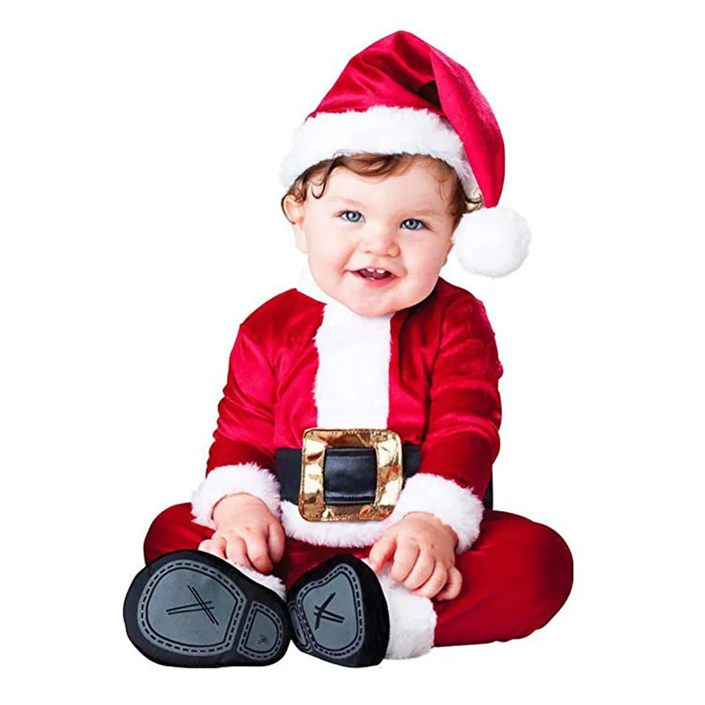 Детские комбинезоны для новорожденных, одежда для малышей с изображением животных Санта-Клауса, снеговика, лося, эльфа, карнавала, Рождества, Хэллоуина, карнавальный костюм, комбинезон для детей