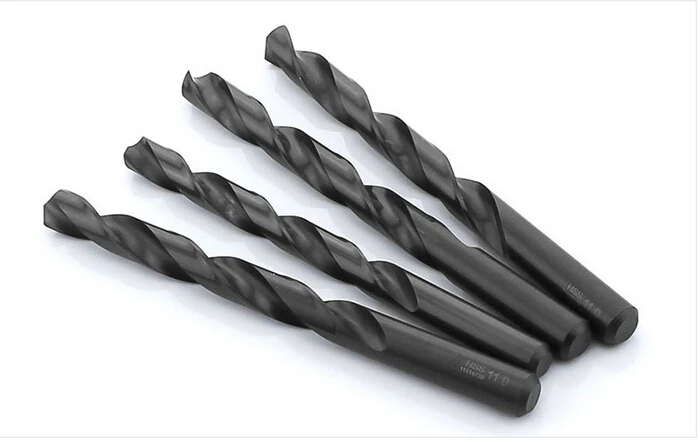 1Pcs cobalt drill bit 10.9mm M35 HSS Co steel alloys Straight Shank Twist Drill