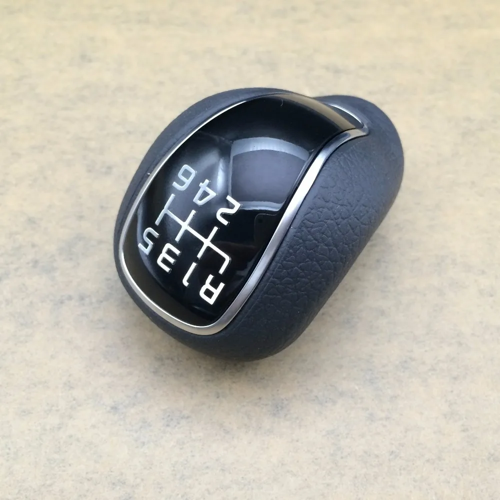 

6-Speed Gear Knob Genuine Parts for Hyundai ix25 Creta Black Gear Head Lever Car Shift Knob for Kia FORTE K3 CERATO MT gear leve