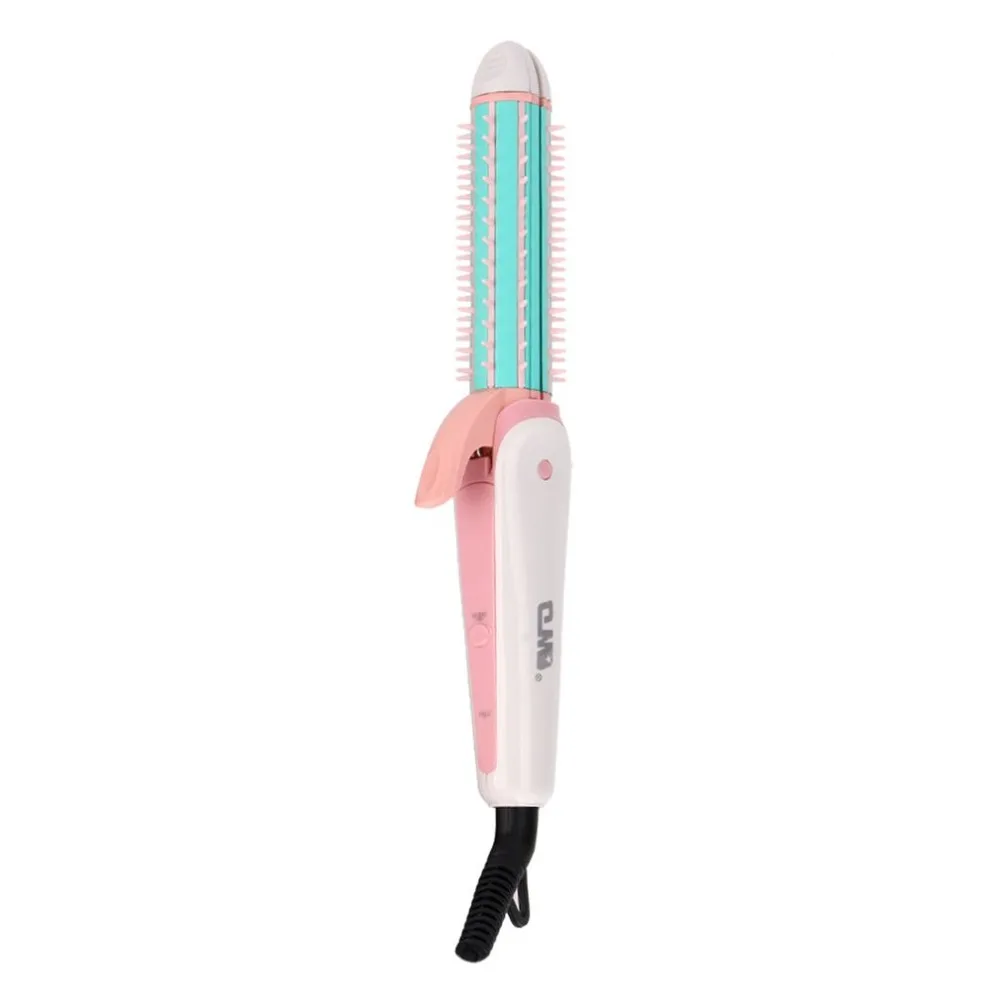 

2-in-1 Automatic Hair Curler Fast Ceramic Curling Iron Brush Hair Straightener Instant Heating Up Hair Care Styling Tool