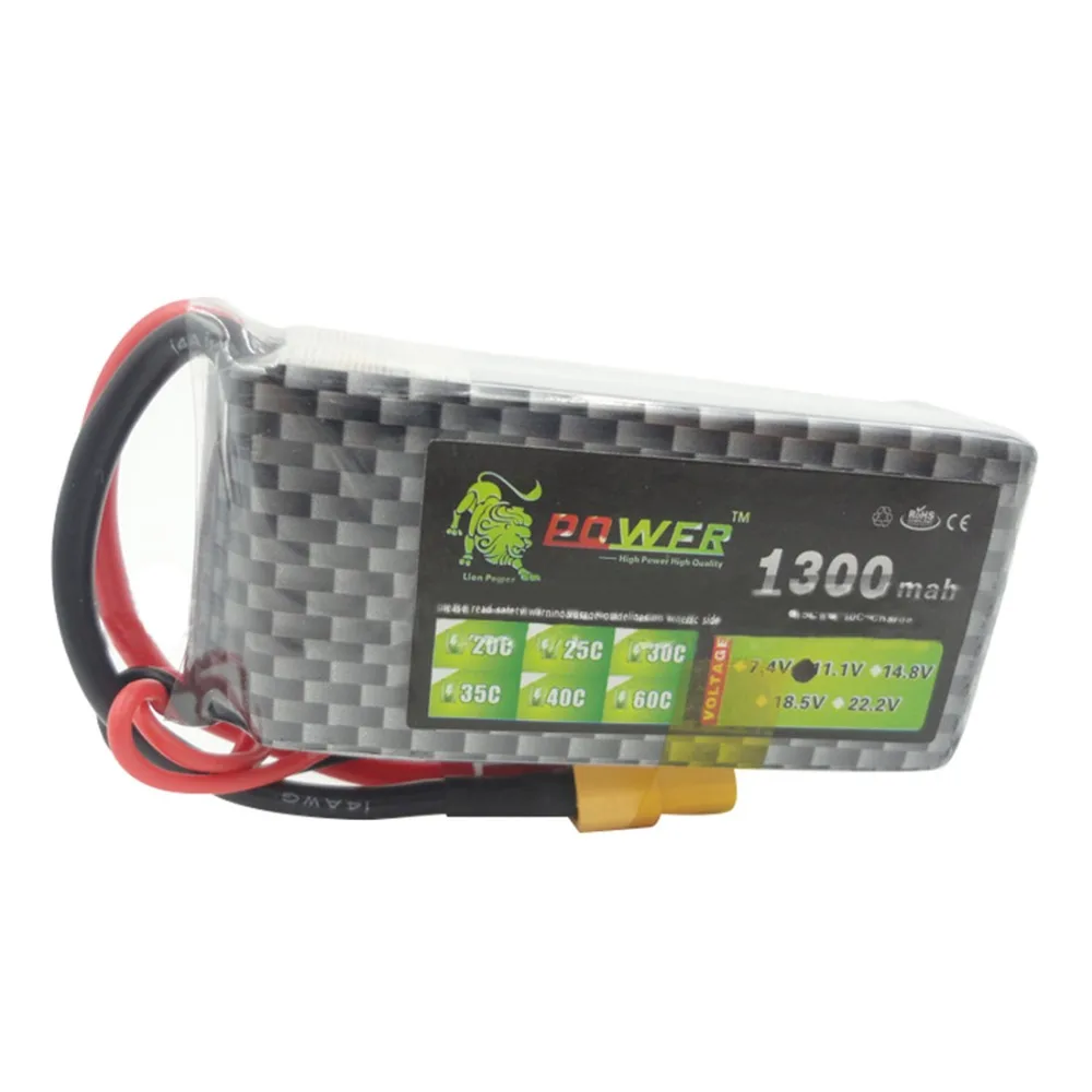 Аккумулятор Lipo 11 1 В 3 с 1500 мАч Lion Power 25C MAX 35C для гоночного дрона FPV Quadcopter RC Car Boat Airplane