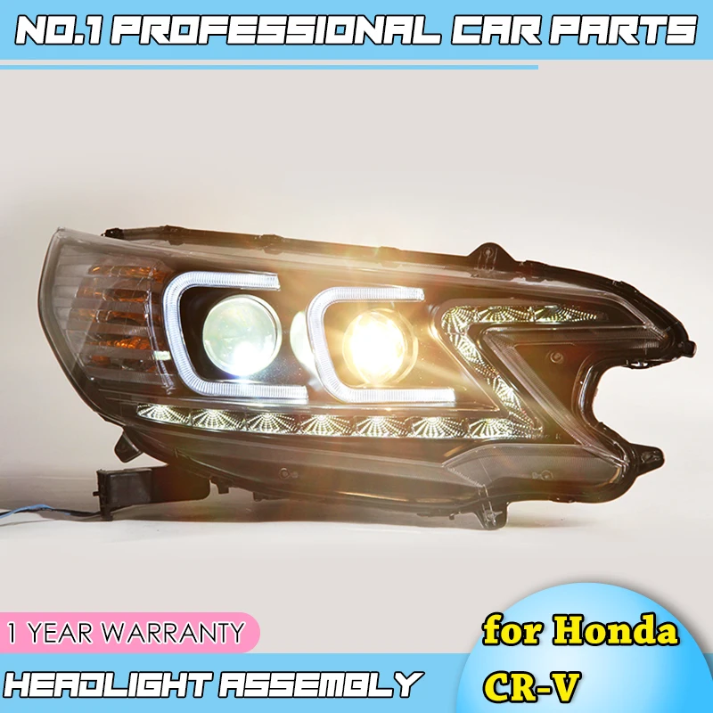 Автомобильный Стайлинг для Honda CR-V CRV фары 2012- Головной фонарь светодиодный фонарь передний свет Биксеноновые линзы ксенон HID