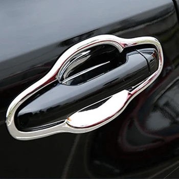 

ABS Plastic For Toyota Camry 2018 2019 Car Door Bowl protector Panel Cover Trim Car-styling accessories 8pcs
