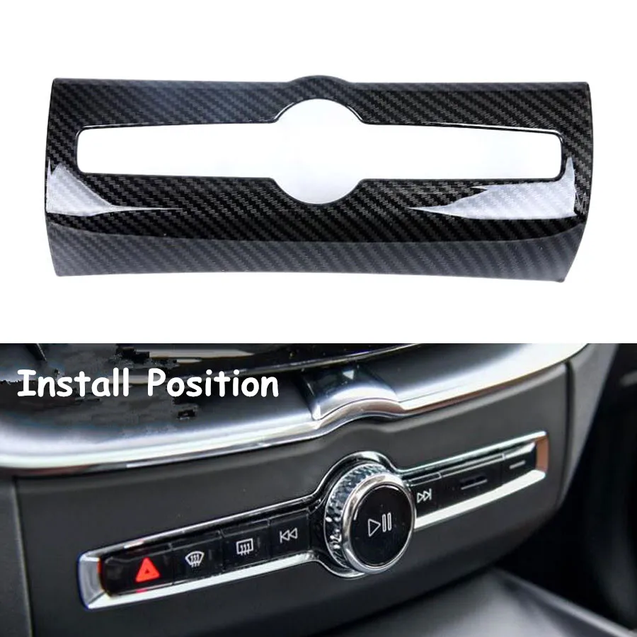 Us 14 7 8 Off Yaquicka 2 Colors Car Interior Air Condition Adjust Switch Button Panel Frame Trim Styling For Volvo Xc60 2018 Abs Accessories In