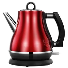 Электрический чайник с подогревом, бытовой автоматический, с питанием, маленький, 304, нержавеющая сталь, для воды, мини, длинный рот, защита от перегрева
