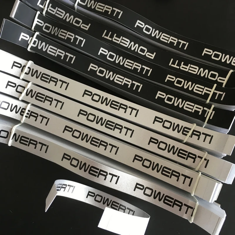 Powerti 100 шт./лот stick Overgrip Клейкие ленты Теннис ракетки клей вязкость Клейкие ленты черный, серебристый цвет sweatbrand Клейкие ленты для Бадминтон ракетки