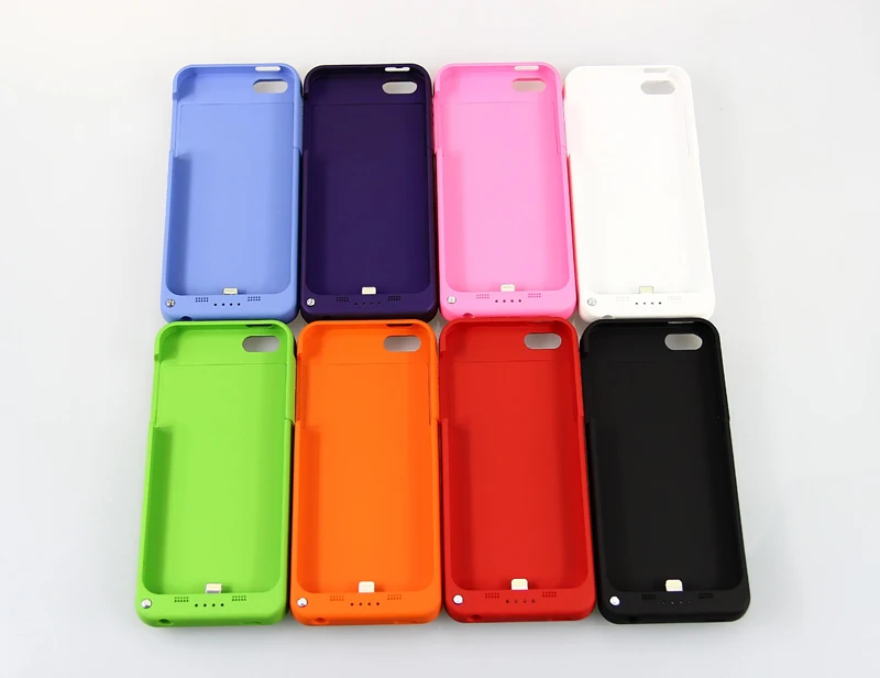 Brand NEW 2200mAh External Backup Power bank Battery Charger Cover Case for iphone 5 5S Retail