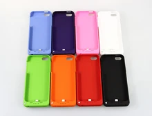 Brand NEW 2200mAh External Backup Power bank Battery Charger Cover Case for iphone 5 5S Retail package High quality