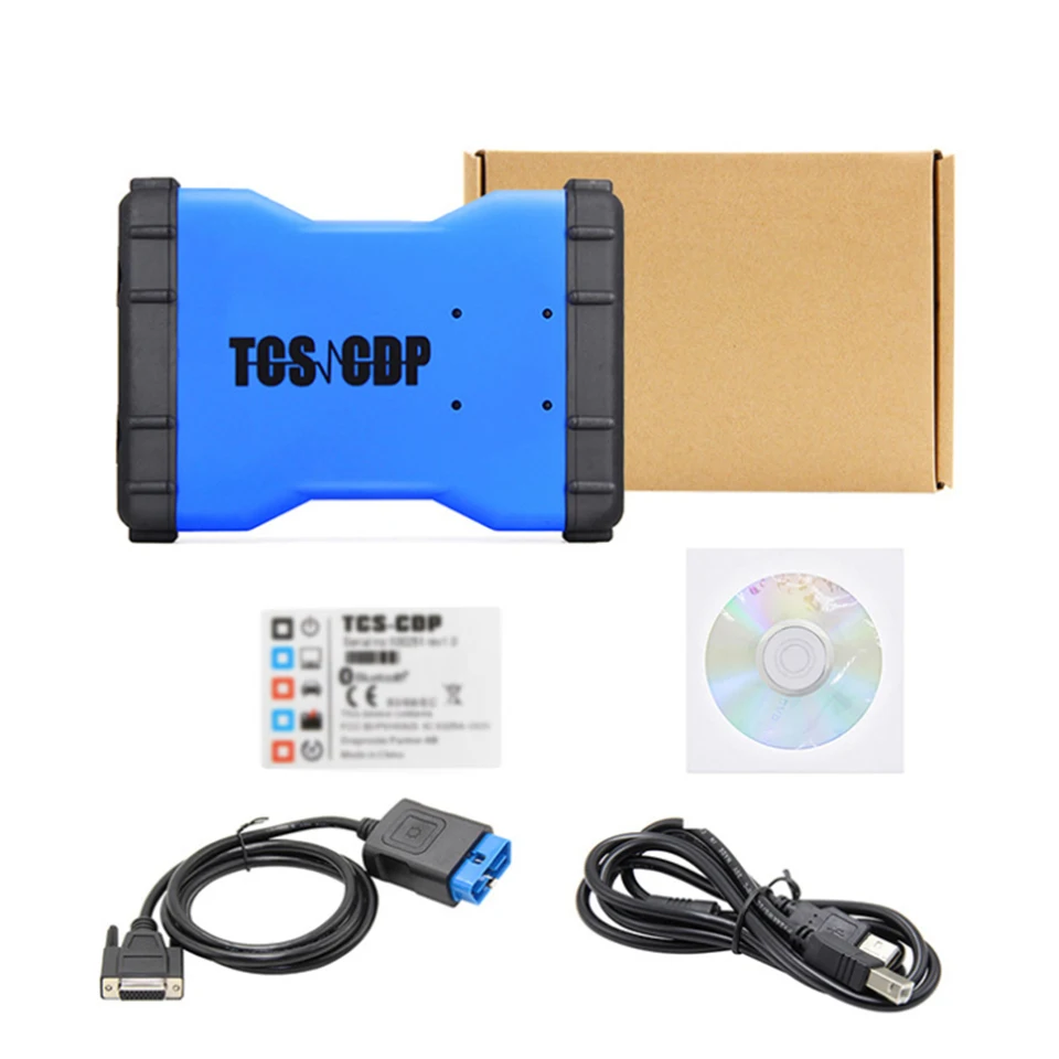 

TCS CDP Pro OBD2 Scanner Automotriz Bluetooth Diagnostic Tool for Cars and Trucks