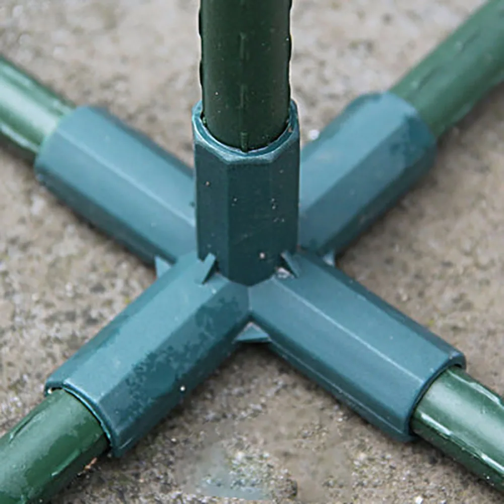 10 Pack 5 Way Gardening Lawn Stakes Edging Corner Connectors Suitable